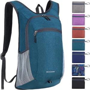 15L Hiking Backpack Small Travel Backpack Lightweight Packable Backpacks Casual Daypack for Women and Men, Turquoise