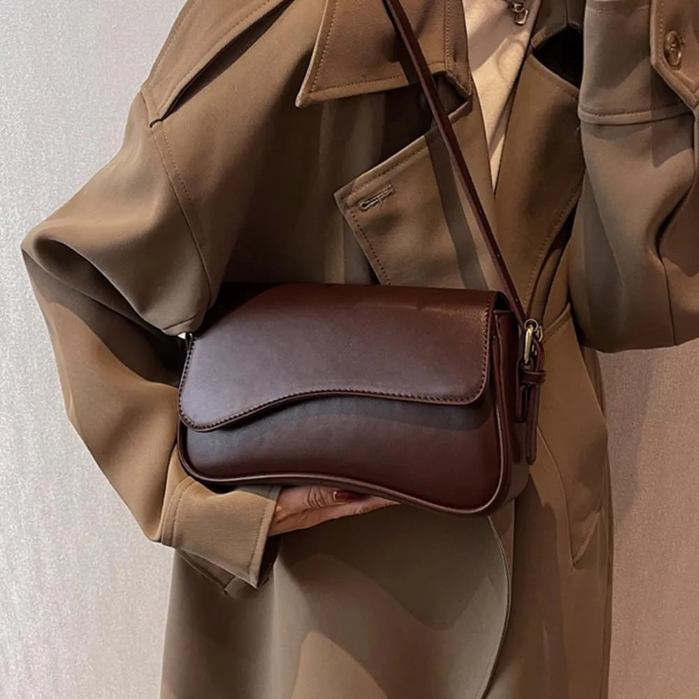2025 Shoulder Bag for Women PU Leather Shoulder Purse Tote Bag Crossbody Purses for Women Trendy with 2 Removable Straps