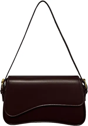 2025 Shoulder Bag for Women PU Leather Shoulder Purse Tote Bag Crossbody Purses for Women Trendy with 2 Removable Straps