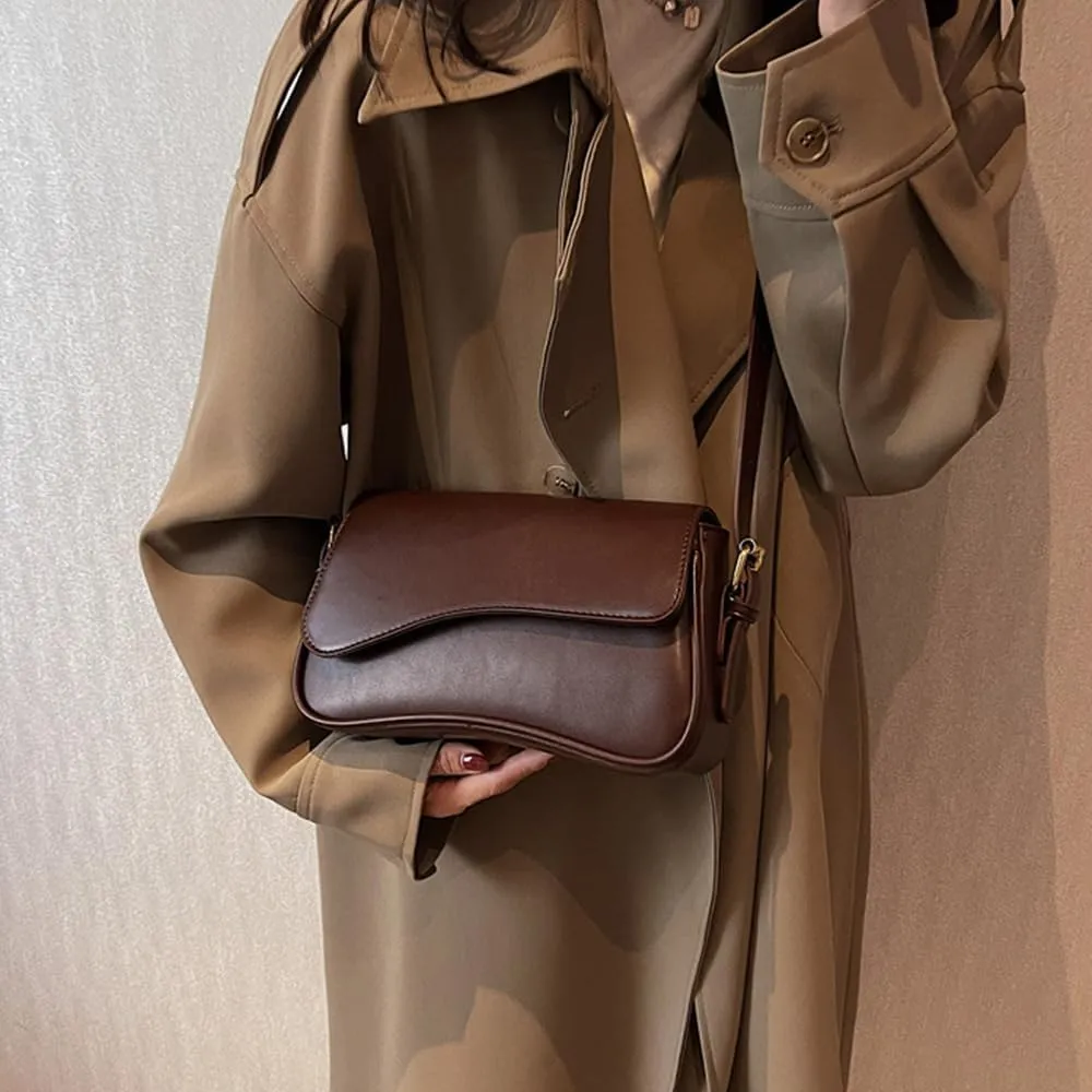 2025 Shoulder Bag for Women PU Leather Shoulder Purse Tote Bag Crossbody Purses for Women Trendy with 2 Removable Straps