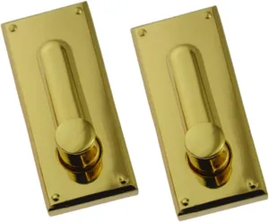 2Pcs Elegant Bag Locks for Handbags High End Zinc Alloy Closure Simple Rectangular Design Lightweight Replacement Accessories for Purses Clutches Golden