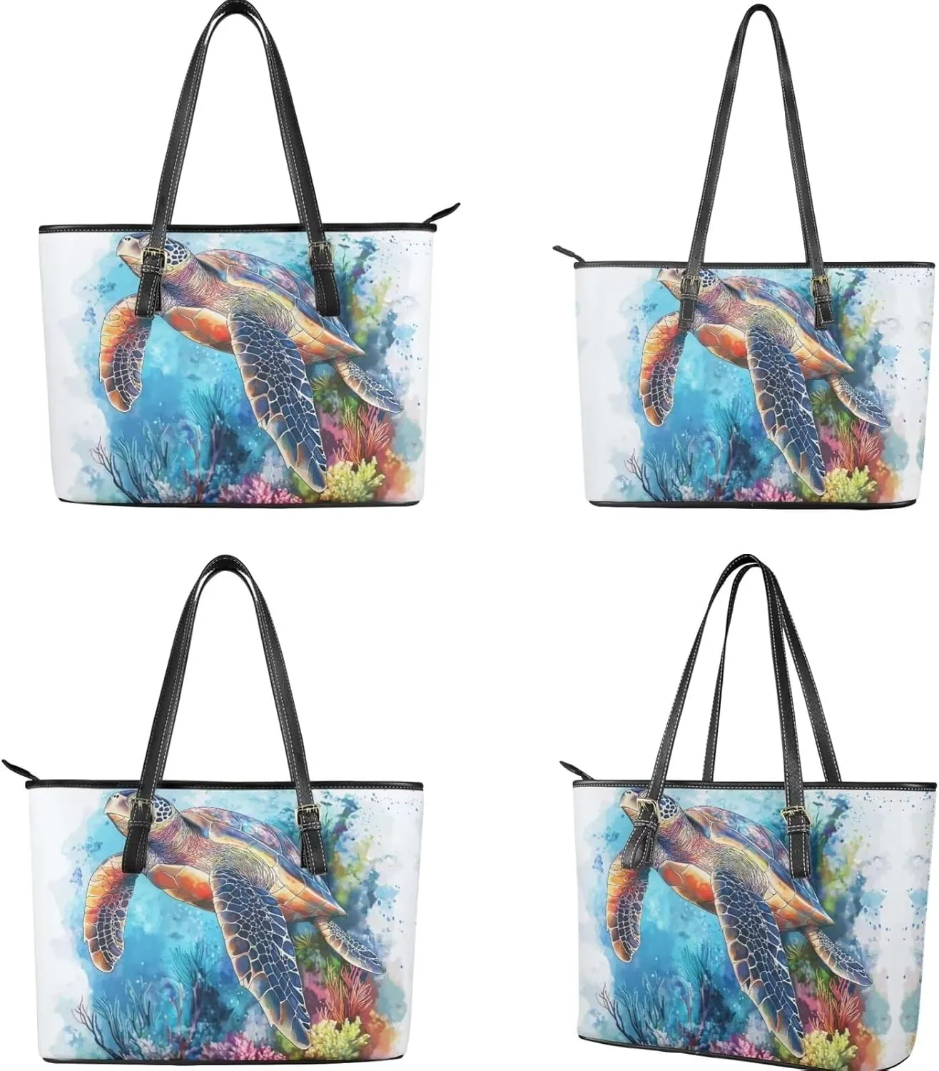 3pcs Tote Handbags and Purse for Women for Daily Use
