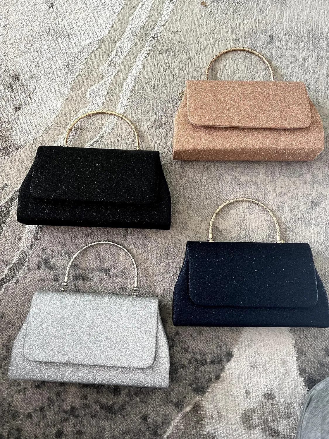 AandinaA Evening bags for Women with a keychain as a gift clutch purse formal Wedding Party Prom with Shoulder Strap