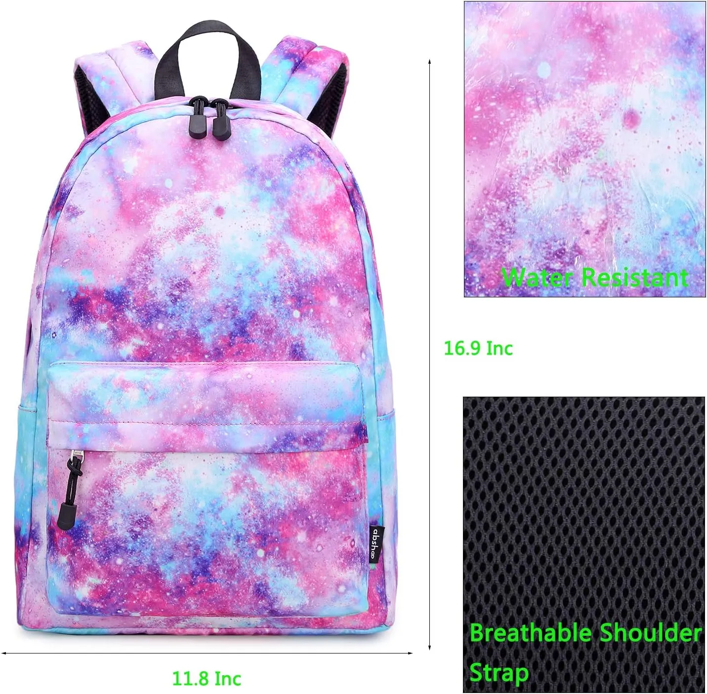 Abshoo Lightweight Water Resistant Backpacks for Teen Girls School Backpack with Lunch Bag