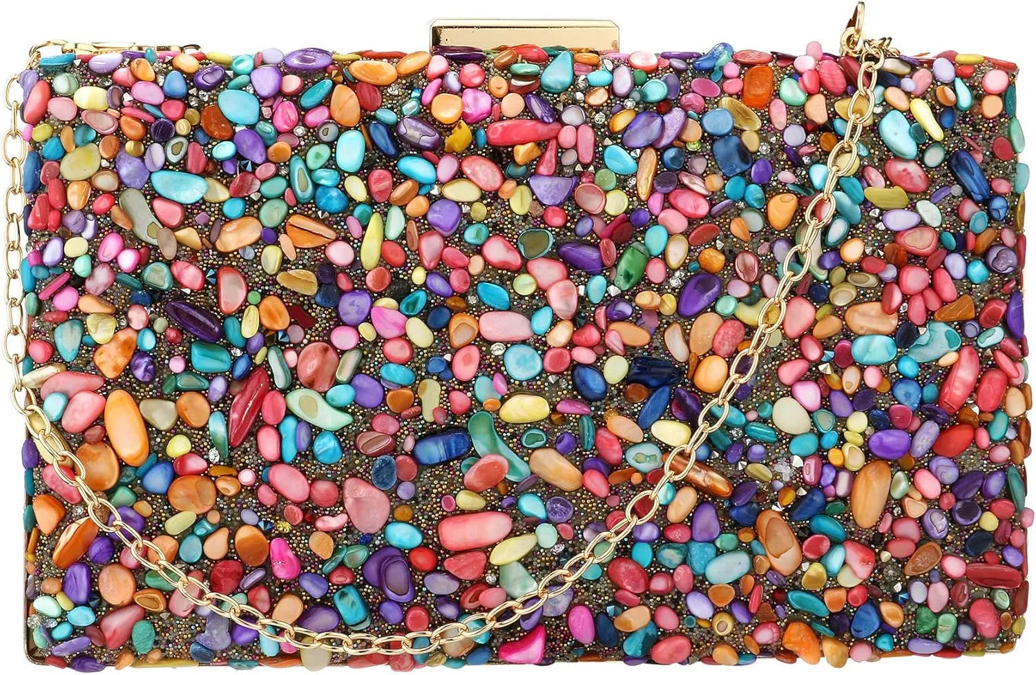 Acrylic Handbags for Women Perspex Geometric Evening Clutch Bag Elegant Purses Box Crossbody Bag for Wedding Banquet Prom