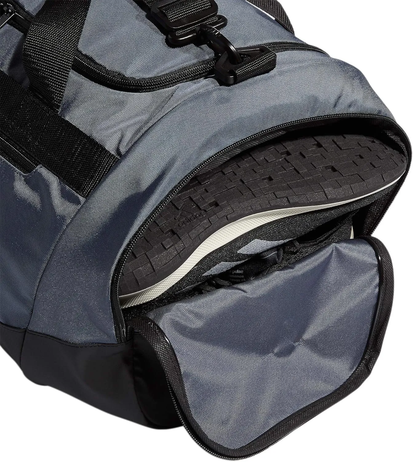 adidas Unisex Defender 4.0 Gym Duffel Bag for Men and Women, Team Onix Grey, Small (38L)