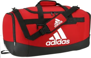 adidas Unisex Defender 4.0 Gym Duffel Bag for Men and Women, Team Power Red, Medium (66L)