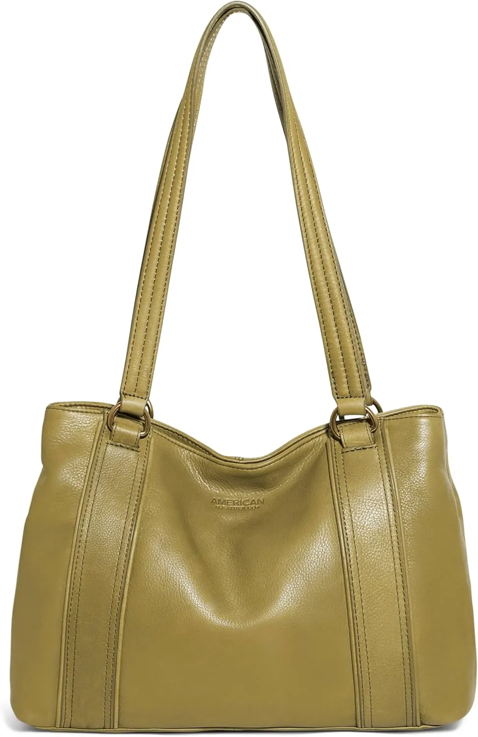 American Leather Co. - Val Satchel Handbag - Highly Functional & Superbly Fashionable