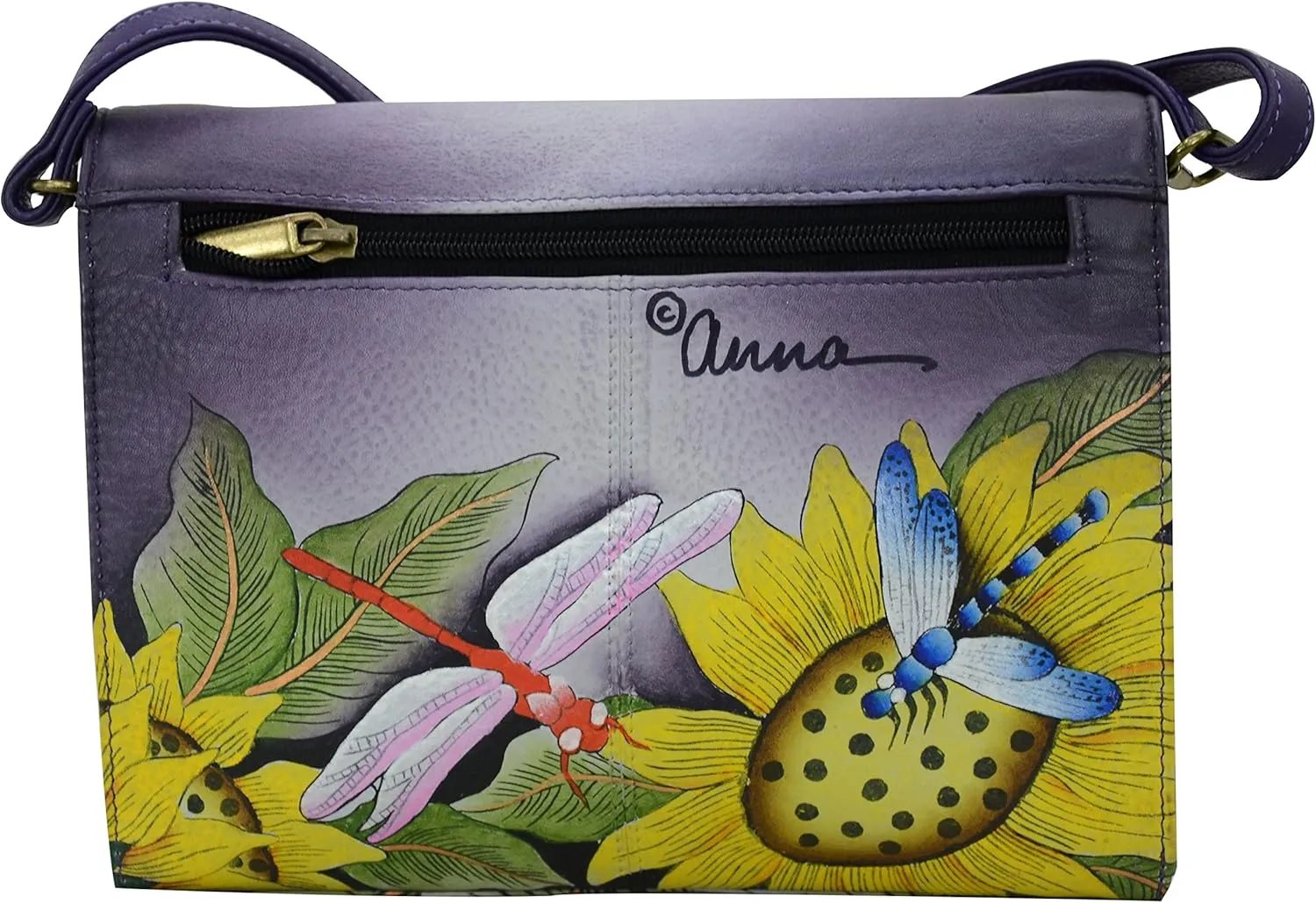 Anna by Anuschka Medium Flap-Over Cross Body