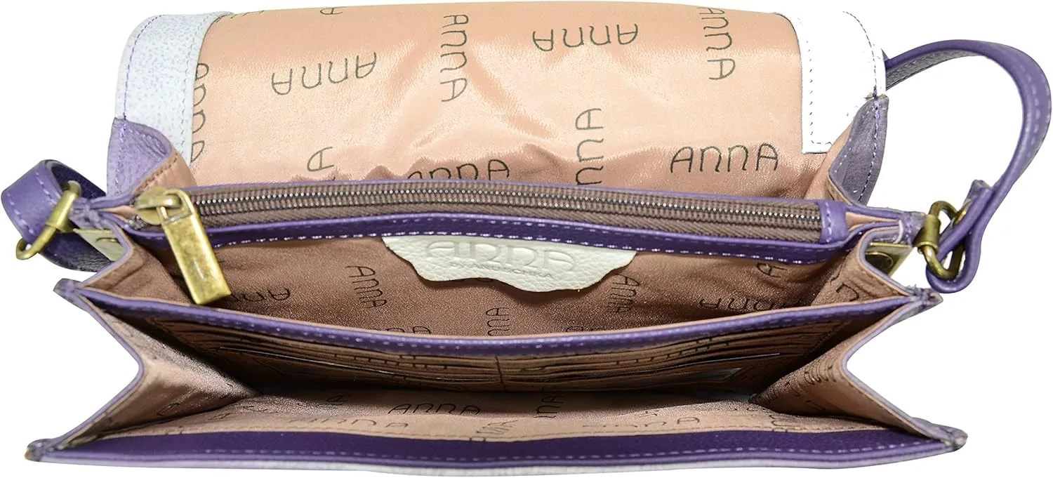 Anna by Anuschka Medium Flap-Over Cross Body