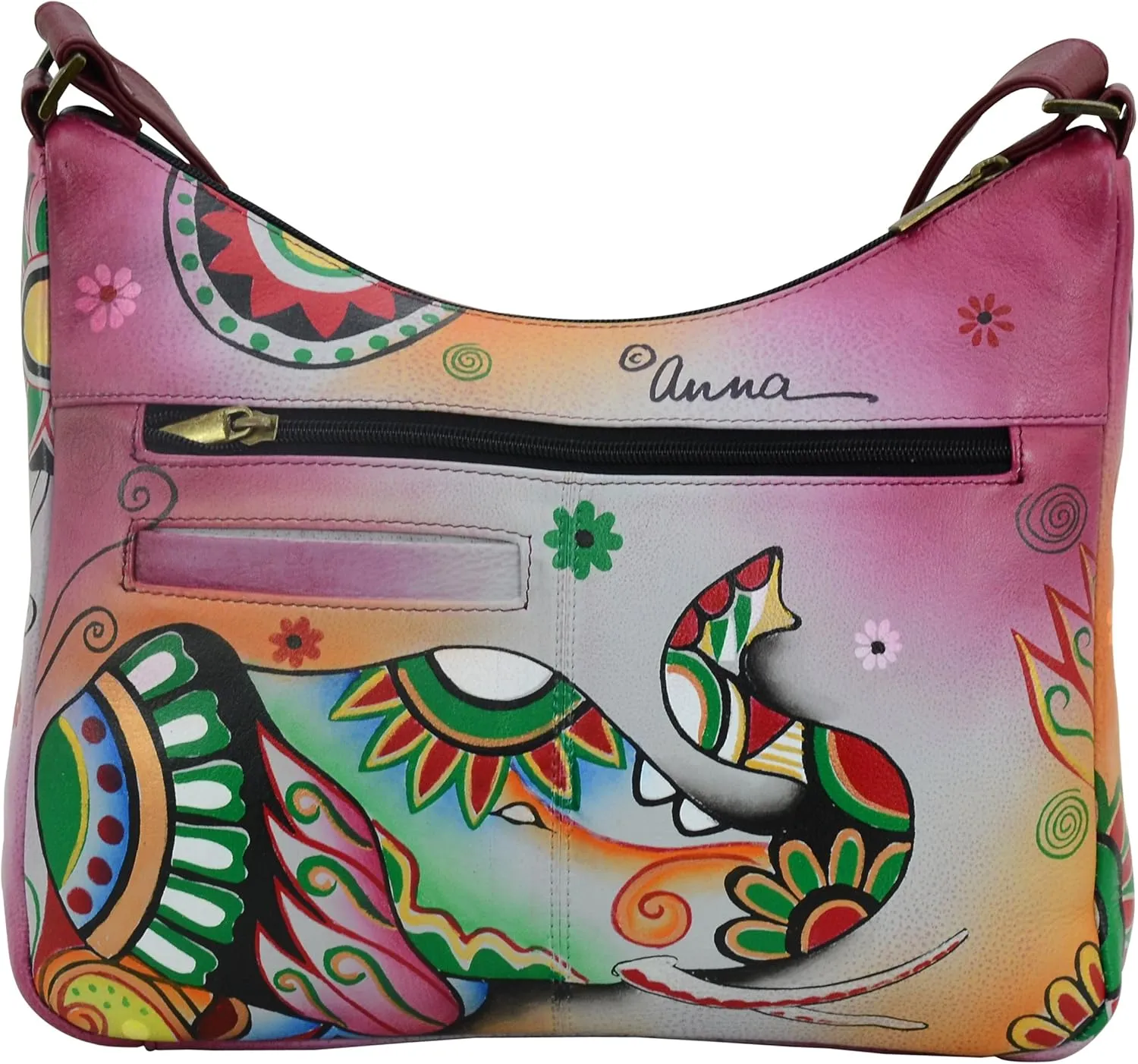 Anna by Anuschka Medium Hobo Shoulder Bag