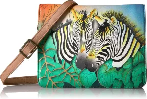 Anna by Anuschka Medium Saddle Handbag