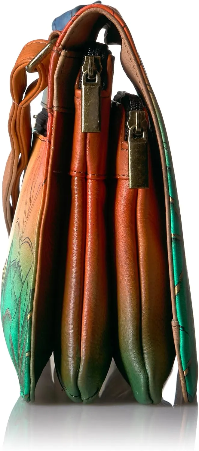 Anna by Anuschka Medium Saddle Handbag