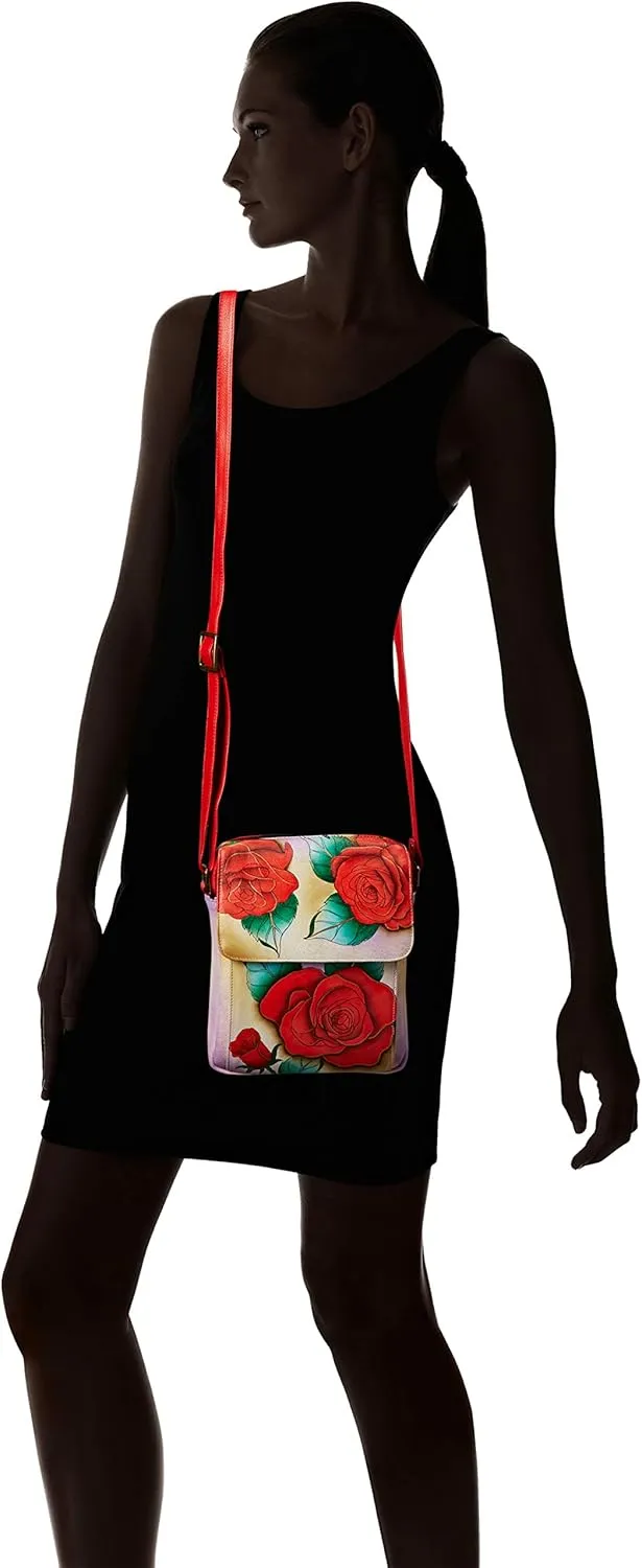 Anna by Anuschka Women’s Genuine Leather Medium Messenger Style Cross Body | Chic & Stylish Organizer