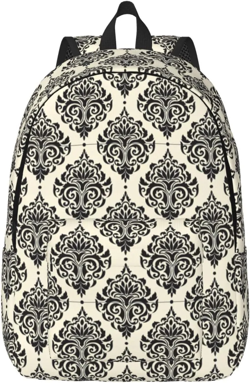 Asian Elephants Canvas Casual Lightweight Duffel Bag, Fashion Duffel Bag, Unisex Travel Backpack