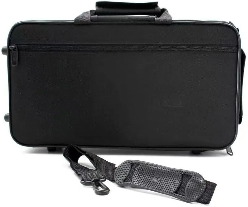 B Flat Clarinet Case with Adjustable Shoulder Strap, Oxford Cloth Gig Bag 36x20x10cm/14x8x4in Lightweight Protective Carrying Case for Musicians Travel