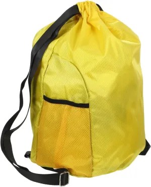 balacoo Strong Practical Waterproof Drawstring Backpack Large Gym Bag for Workout Hiking and Outings