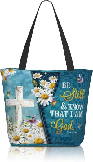 Bible Tote Bags For Women Christian Tote Bag Reusable Shopping Bags for Women Bible Verse Shoulder Bag Christian Gifts