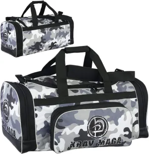 Black Sports Duffel Kit Bag - Camo Edition NEW, camo, L