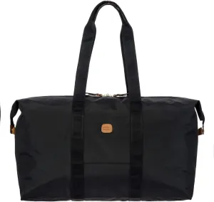 Bric's X-Bag/X-Travel 2.0 Overnight Weekender Folding Duffel Bag - 22" Carry On Bag - Black