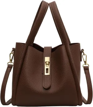 Bucket Bag for Women,Trendy Bucket Crossbody Bag Small Vintage Elegant Tote Bag Women's Shoulder Handbags Cluth Purse