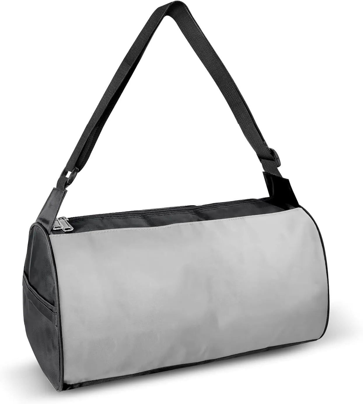 C&F BOGMOST Small Travel Duffel Bag Foldable Waterproof Gym Bag for Gym Beach Swim Bag Men Women Duffle Bag Lightweight Oxford Cloth Sports Bag-Grey