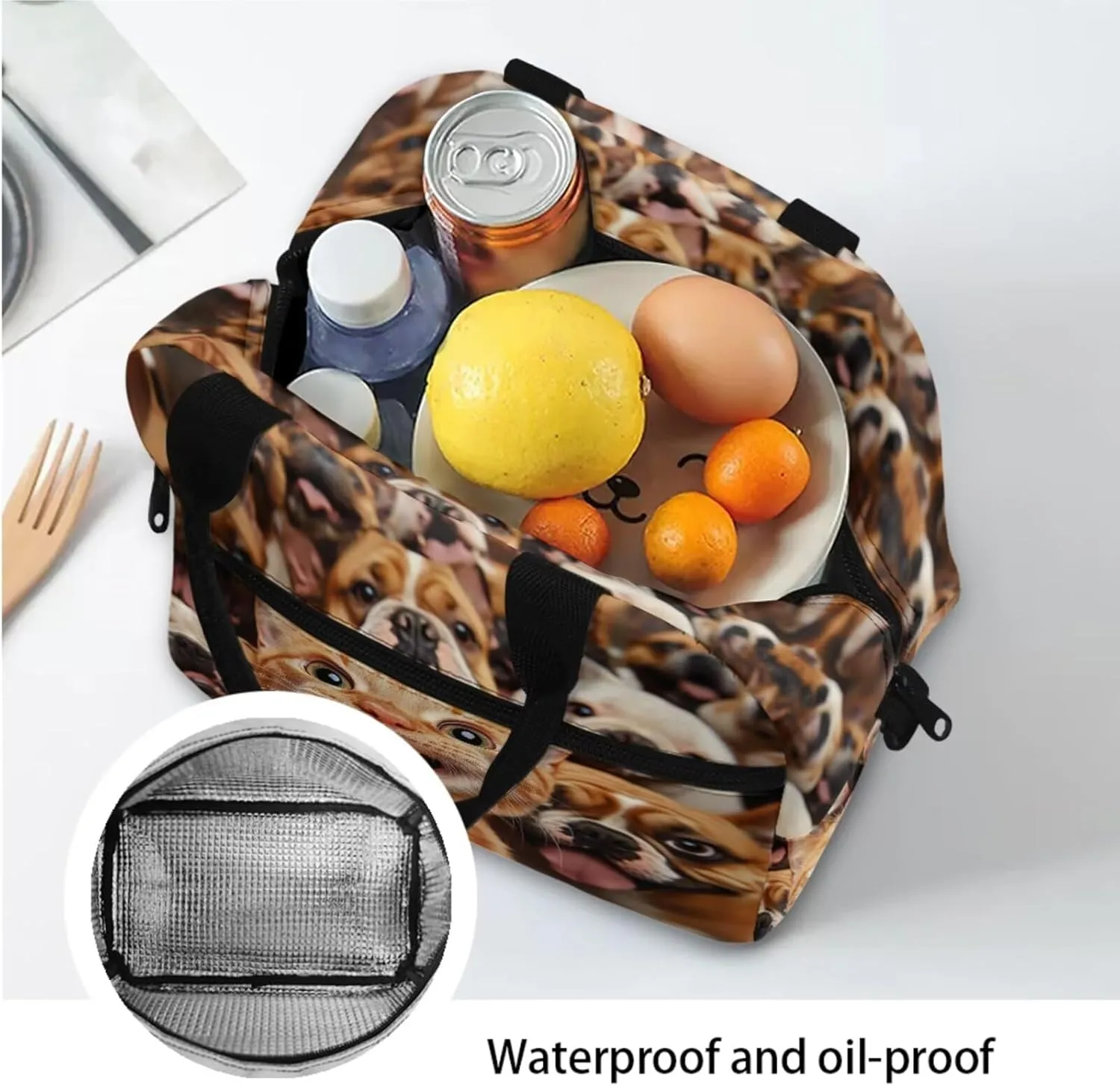 Cat Elementary Backpack for Girls 4 in 1 School Bag with Lunch Box 10-12 Adjustable Adorable 4th Grade Bookbag with Water Bottle Holder Back Pack