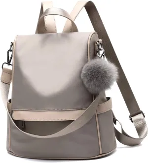 CHERUTY Women Backpack Purse Nylon Anti-theft Fashion Casual Lightweight Travel Shoulder Bag