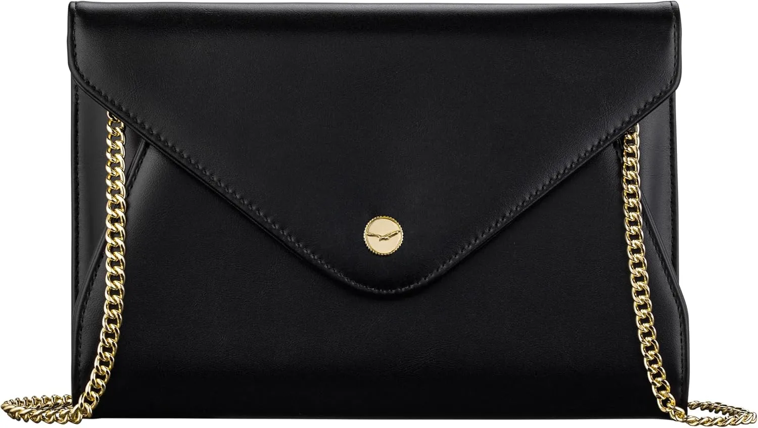 Claasico Evening Clutch Purses For Women - Elegant Envelope Clutch RFID Bag with Detachable Chain