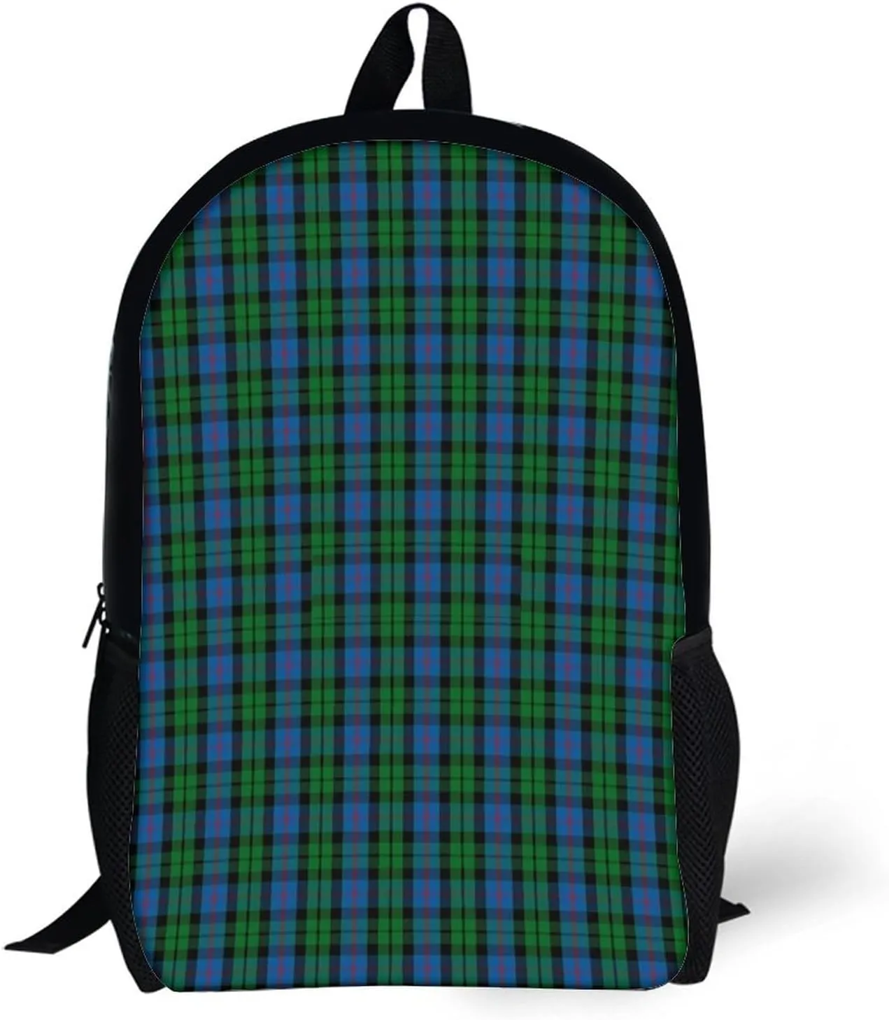 Clan Morrison Tartan Backpack Lightweight Waterproof Backpacks Laptop Backpack for Unisex Casual Travel Daypacks Large Capacity