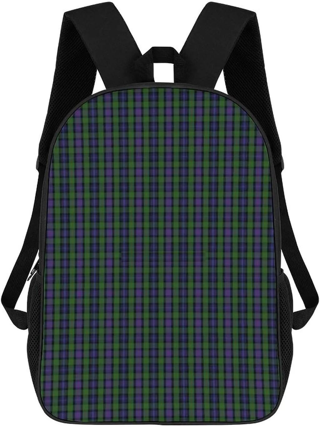 Clan Murray Tartan Backpack Lightweight Waterproof Backpacks Laptop Backpack for Unisex Casual Travel Daypacks Large Capacity