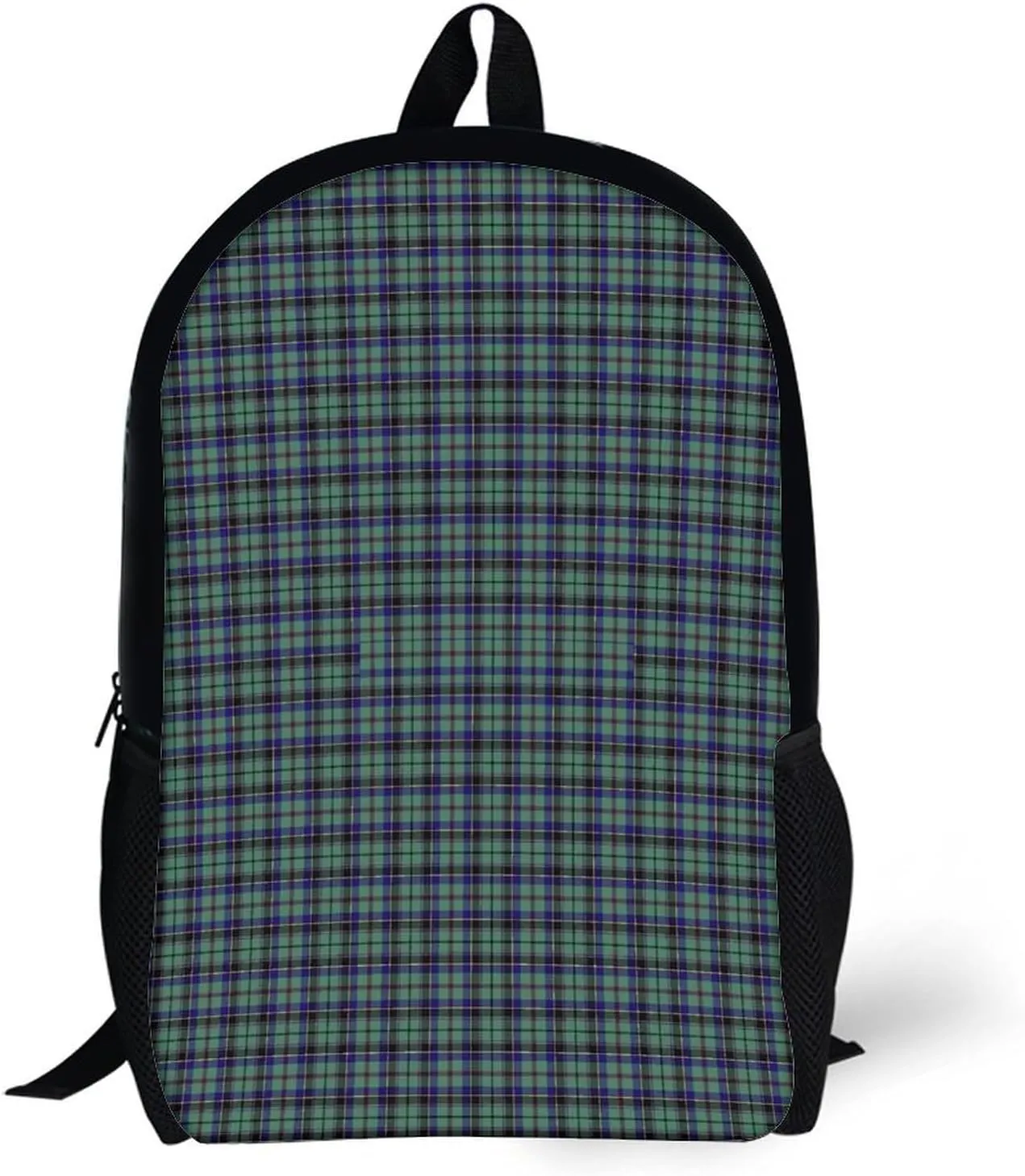 Clan Stevenson Tartan Backpack Lightweight Waterproof Backpacks Laptop Backpack for Unisex Casual Travel Daypacks Large Capacity