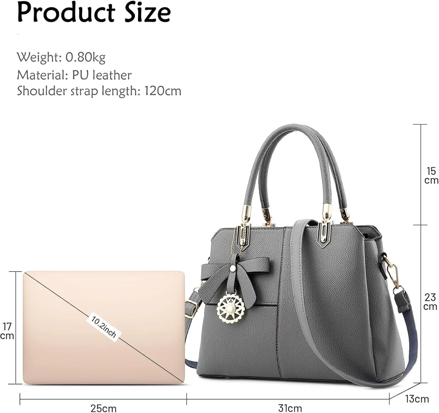 Color Block Women Handbag Elegant Womens Shoulder Bag Crossbody Bag