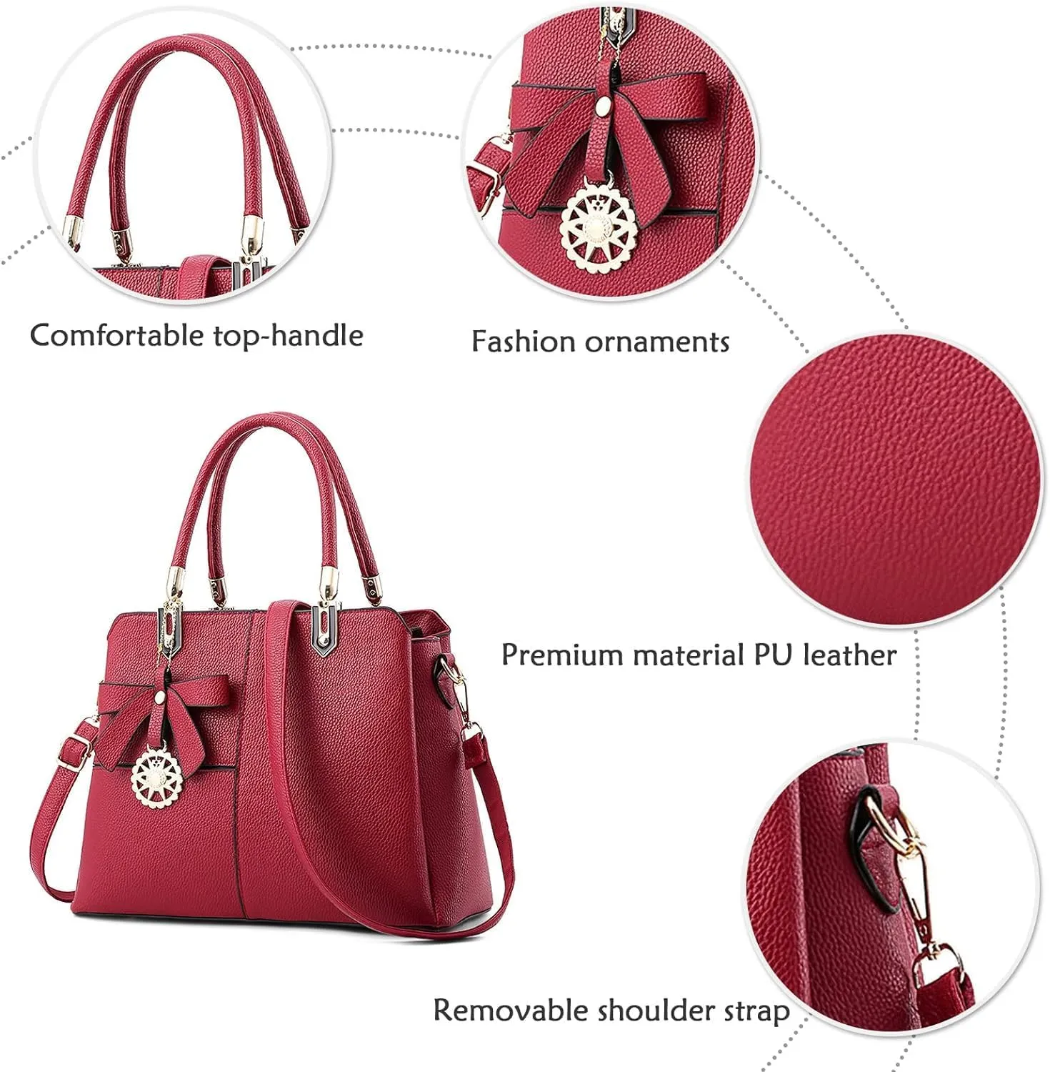 Color Block Women Handbag Elegant Womens Shoulder Bag Crossbody Bag