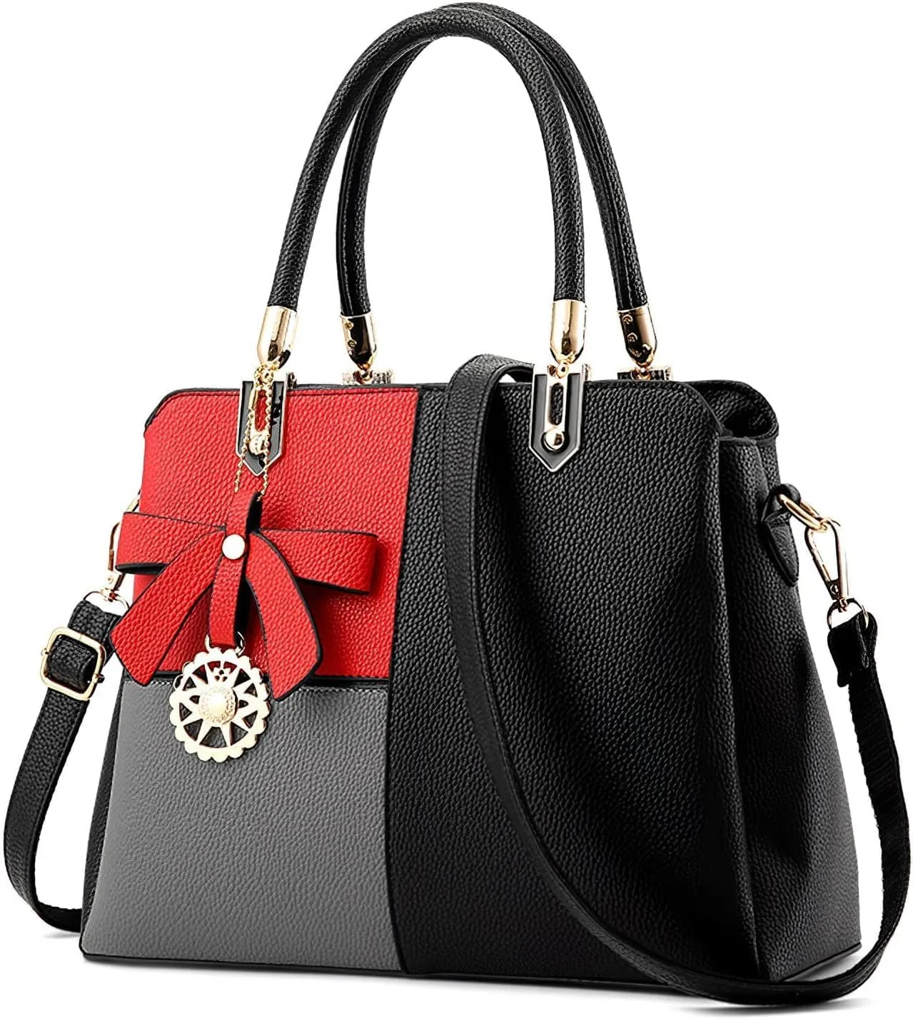 Color Block Women Handbag Elegant Womens Shoulder Bag Crossbody Bag