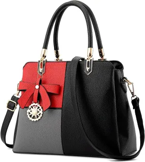 Color Block Women Handbag Elegant Womens Shoulder Bag Crossbody Bag