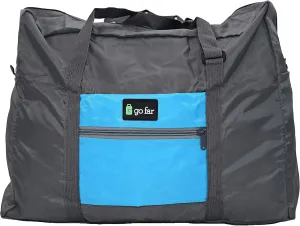 Compact Foldable Pocket Travel Bag for Business and Personal Travel - Blue