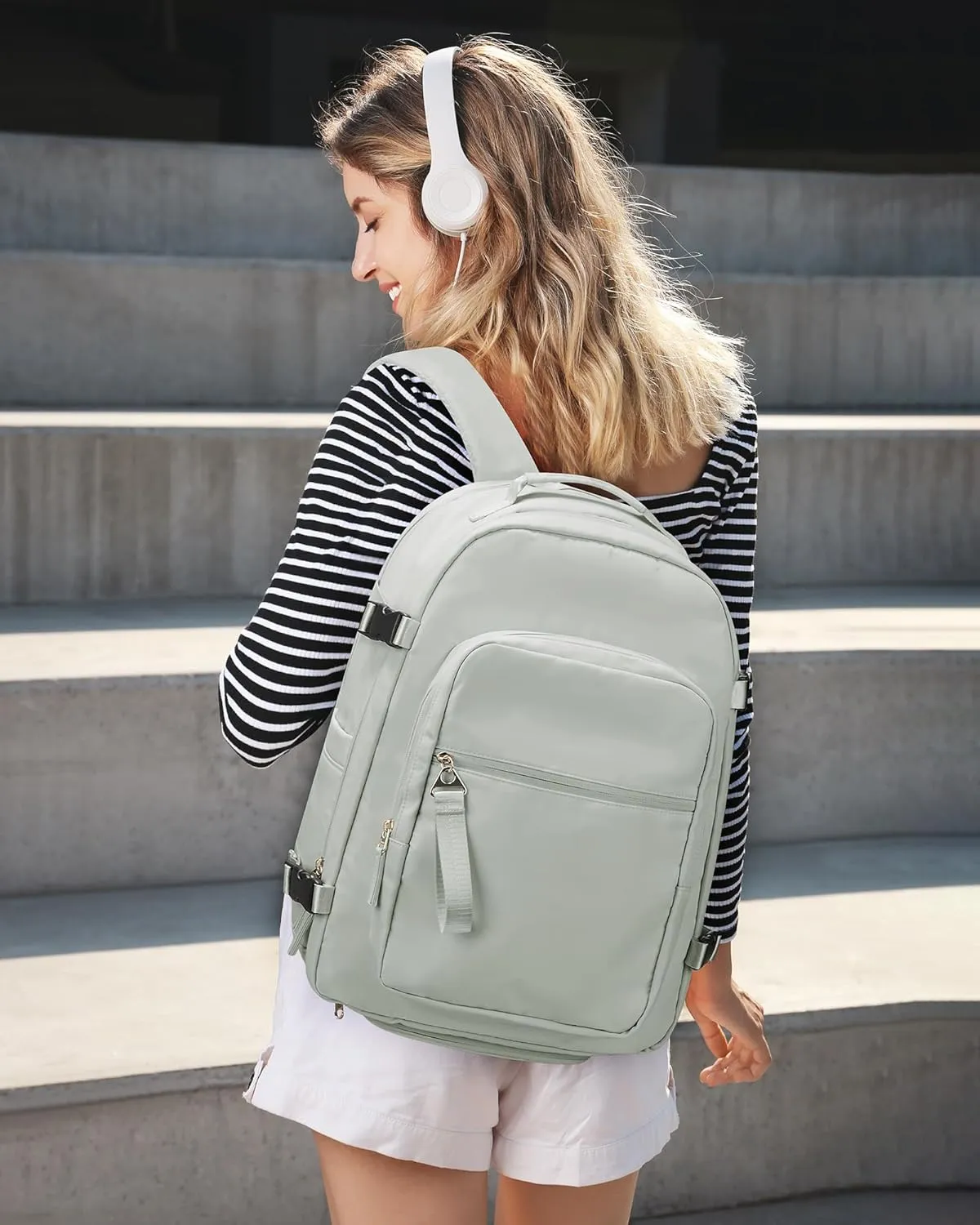 coofay Vacuum Backpack Travel with Pump Airback Backpack with Vacuum Compression Personal Item Travel Bag Carry on Backpack for Airplanes Vacuum Seal Backpacks for Traveling on Airplane