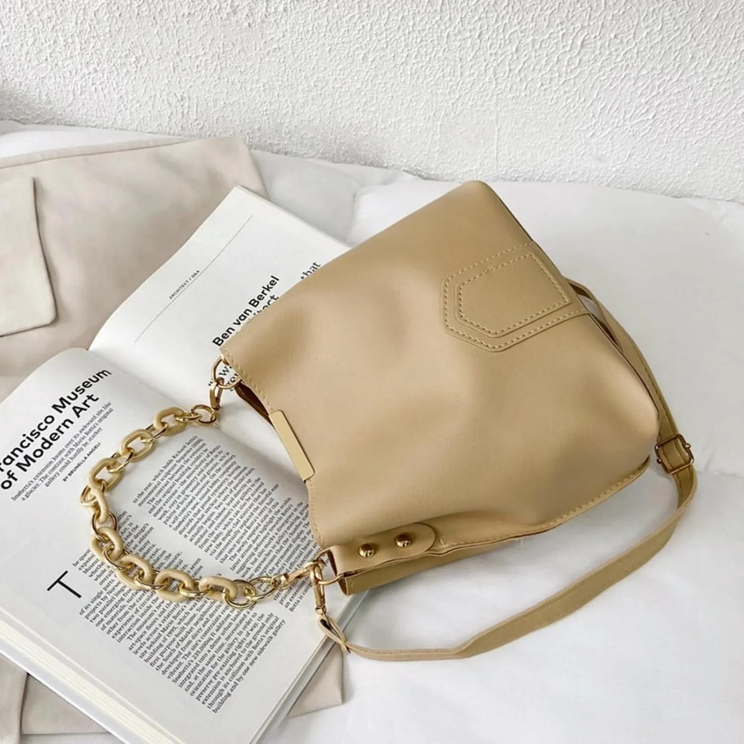 Crossbody Bags for Women PU Leather Tote Bag Trendy Cross Body Purse Shoulder Bag with Adjustable Strap Handbags