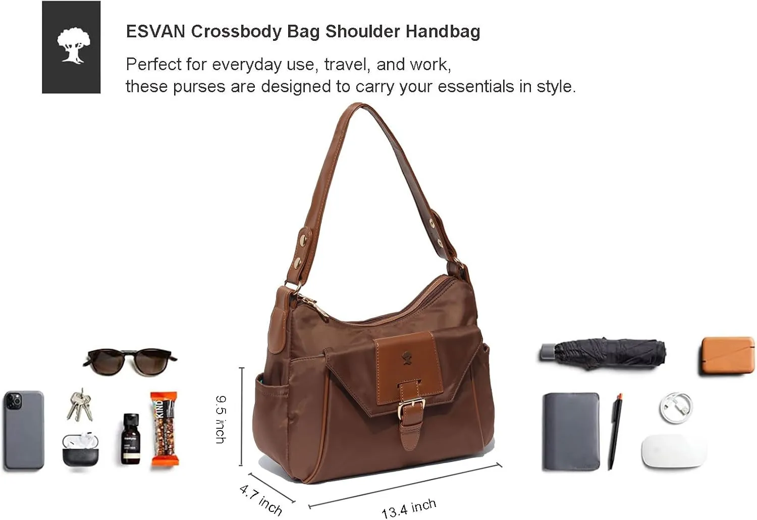 Crossbody Bags for Women Trendy Handbags Purses Travel Large Cross Body Bag