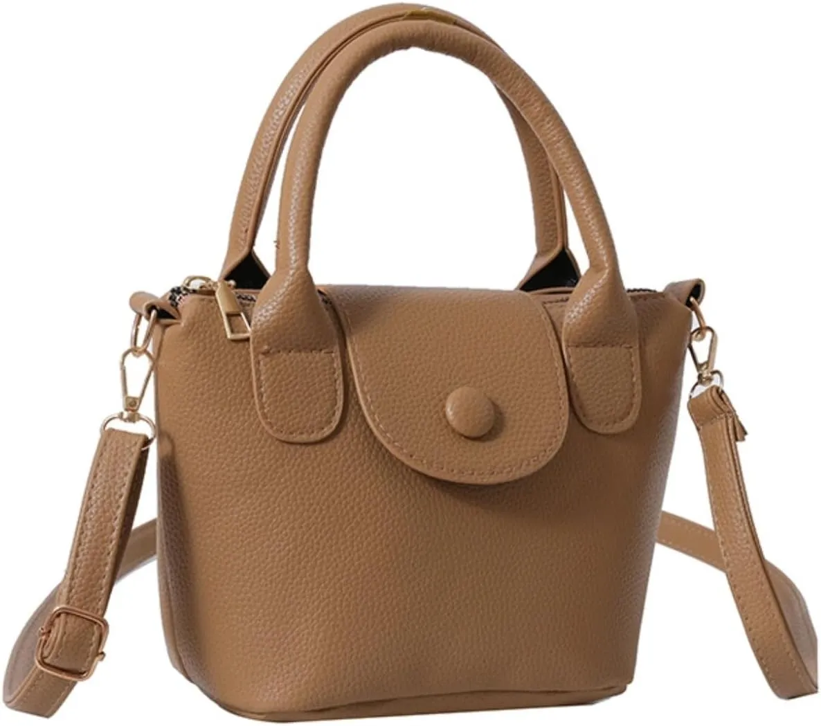 Crossbody Bags For Women with Adjustable Strap PU Leather Shoulder Bag Trendy Tote Bag Small Handbags Purse