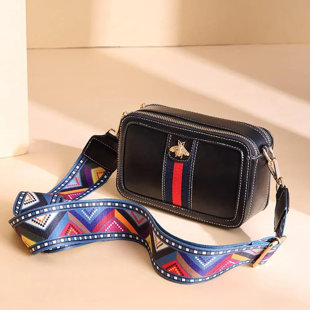 Crossbody Bags for Women,PU Leather Crossbody Purses for Women Shoulder Bag Retro Classic Purse Clutch Shoulder HandBag