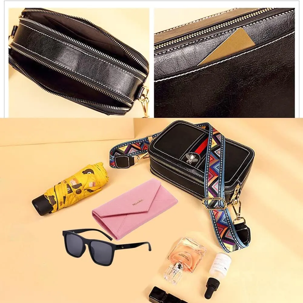 Crossbody Bags for Women,PU Leather Crossbody Purses for Women Shoulder Bag Retro Classic Purse Clutch Shoulder HandBag