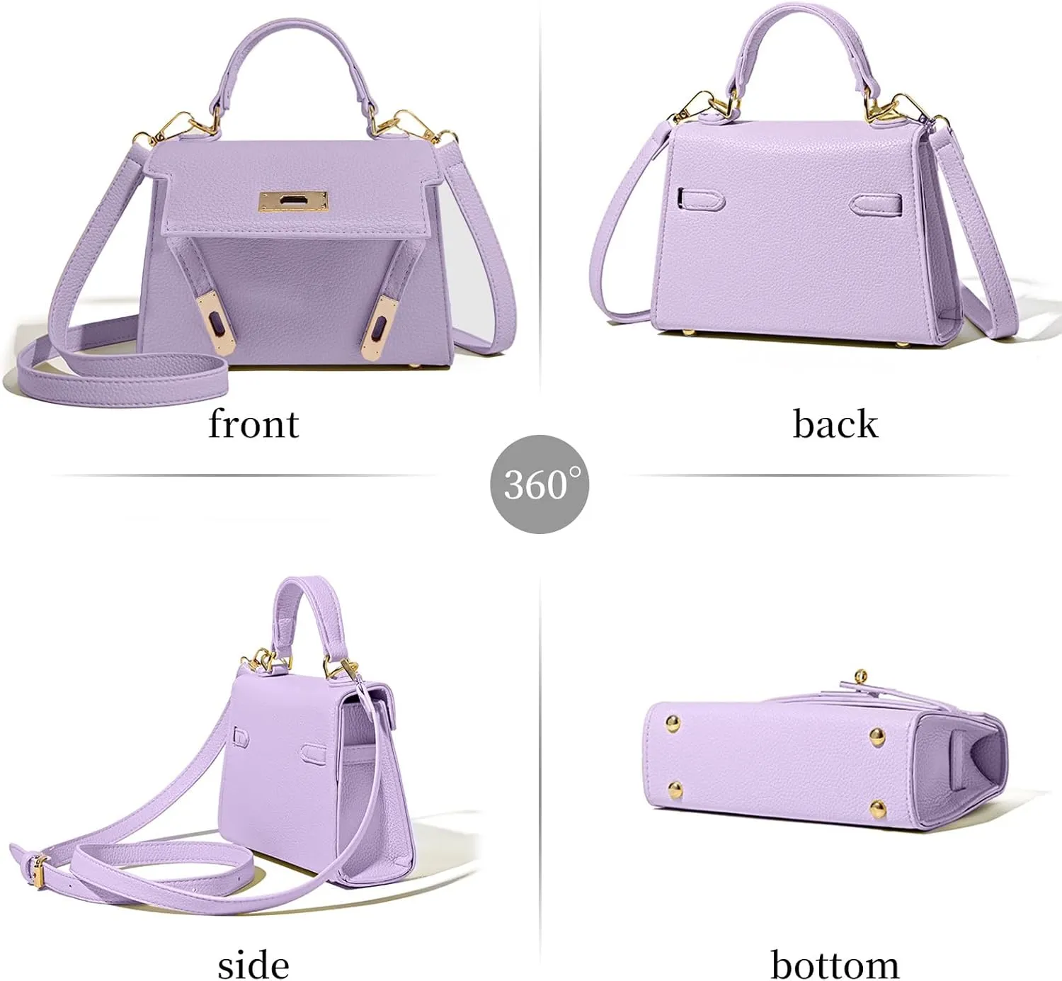 Crossbody Purse for Women, Purses for Women Crossbody Bag，Ladies Elegant Handbag Suitable for Work, Travel & Gift