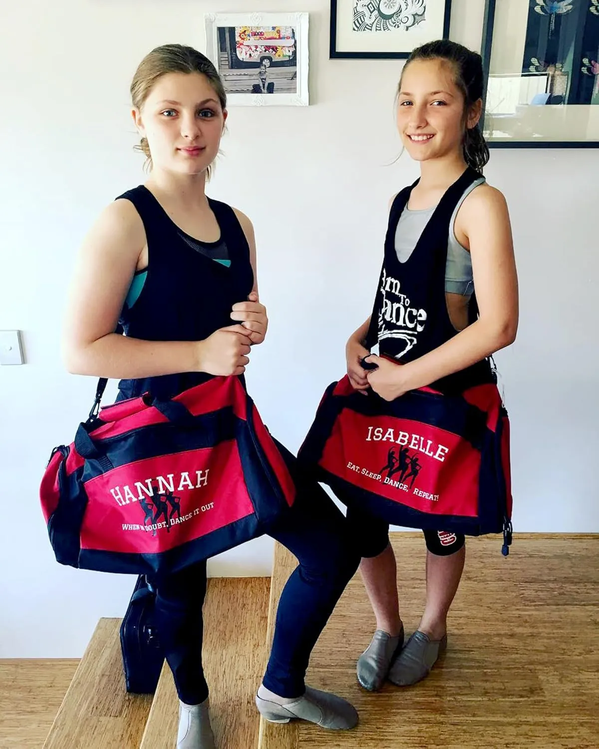 CUSTOMIZED GIRL Gym Duffel Bag Gymnastics Bag - Custom Name Gymnastics Bags Duffel Bag Gym - Personalized Gymnastics Duffel Bag for Kids Ideal for Practice and Competitions