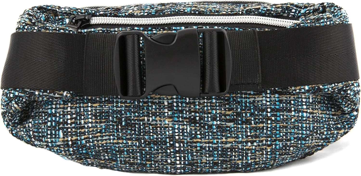 Dime Bags - Fanny Pack, Hemp Waist Bag with Spacious Storage and Adjustable Strap ()