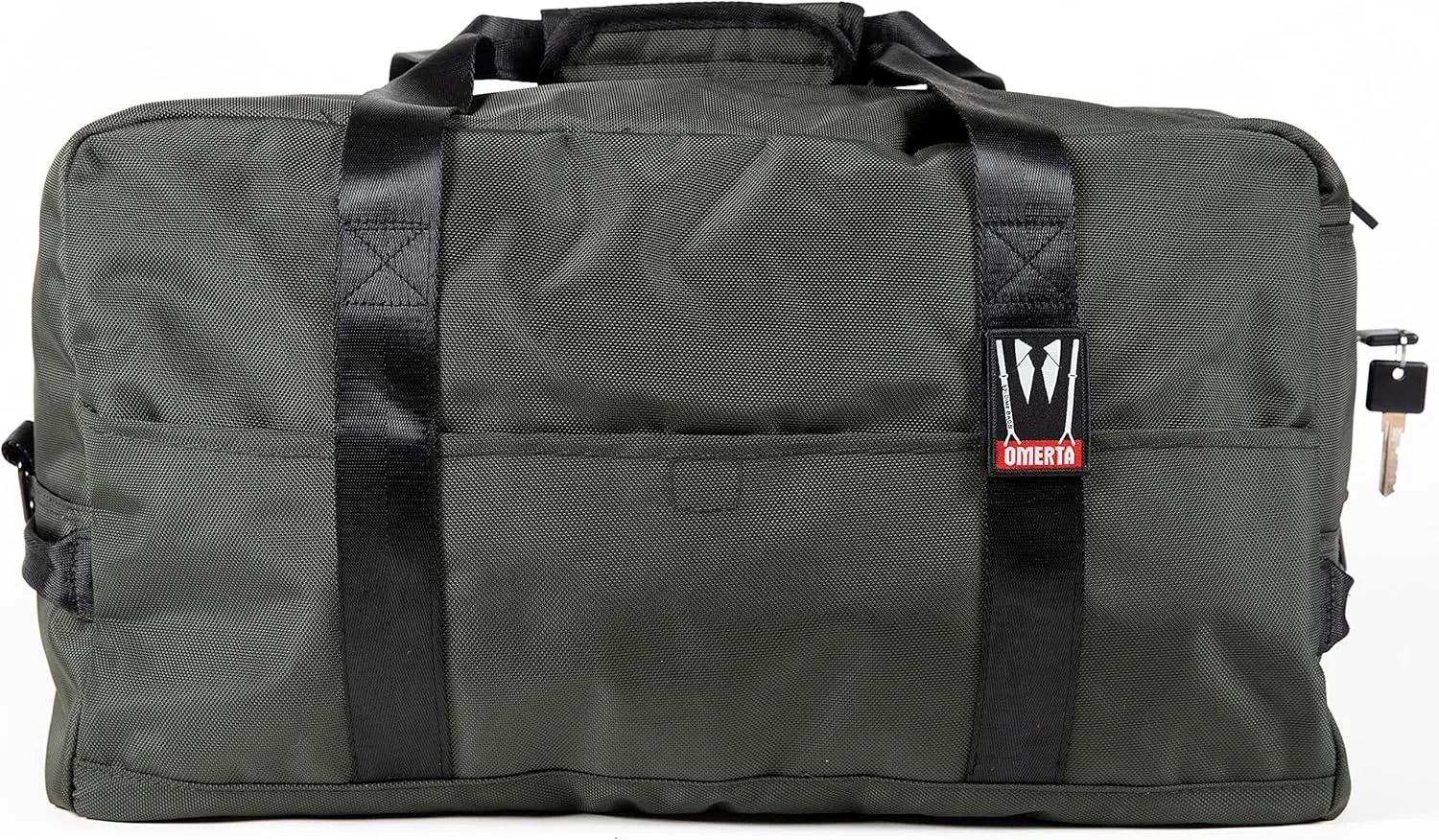 Dime Bags Omerta Associate Duffle Bag | Carbon Filter Lockable Zippered Bag with Activated Carbon Technology (Green)