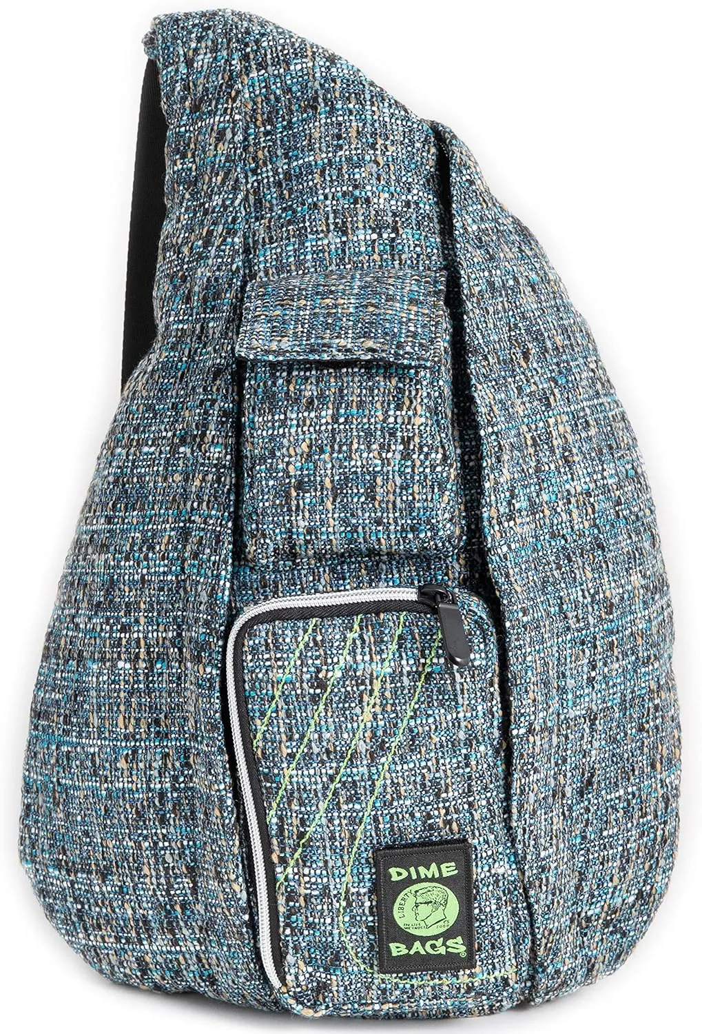 DIME BAGS - Slinger Crossbody Bag - Premium Over the Shoulder Sling Bag - Cross Body Strap Backpack ()