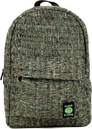 DIME BAGS - Study Buddy, Water-Resistant Backpack, 15-inch Padded Laptop Compartment (Timber)