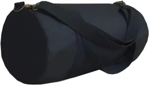 Duffel Bag 20" Luggage Duffle, 44" Long Adjustable Shoulder Strap, Sport Gear Equipment Foldable Drum Bags, Water-Resistant for Gym Fitness Travel Cargo Storage, Black